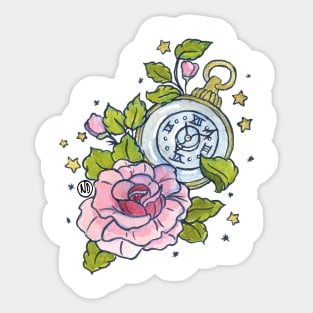 Clock- color Sticker